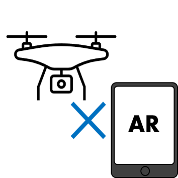 ドローンを用いたARアプリの開発